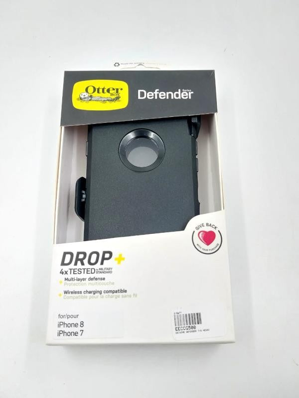 ESTUCHE OTTER BOX DEFENDER IPHONE 7/8 NEGRO