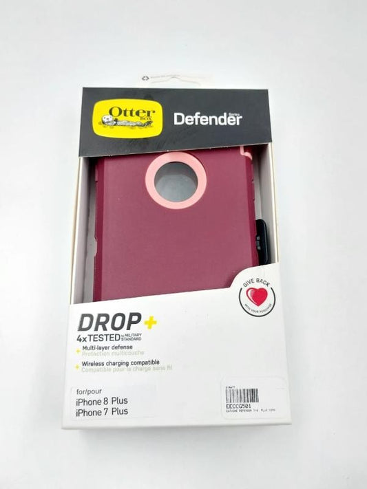 ESTUCHE OTTER BOX DEFENDER IPHONE  7/8 PLUS VINO