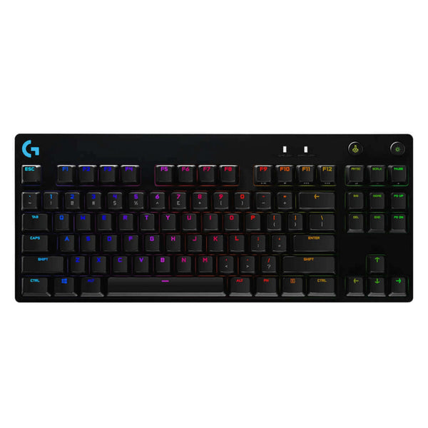 Teclado Logitech G PRO TKL Mecanico RGB Ingles Negro