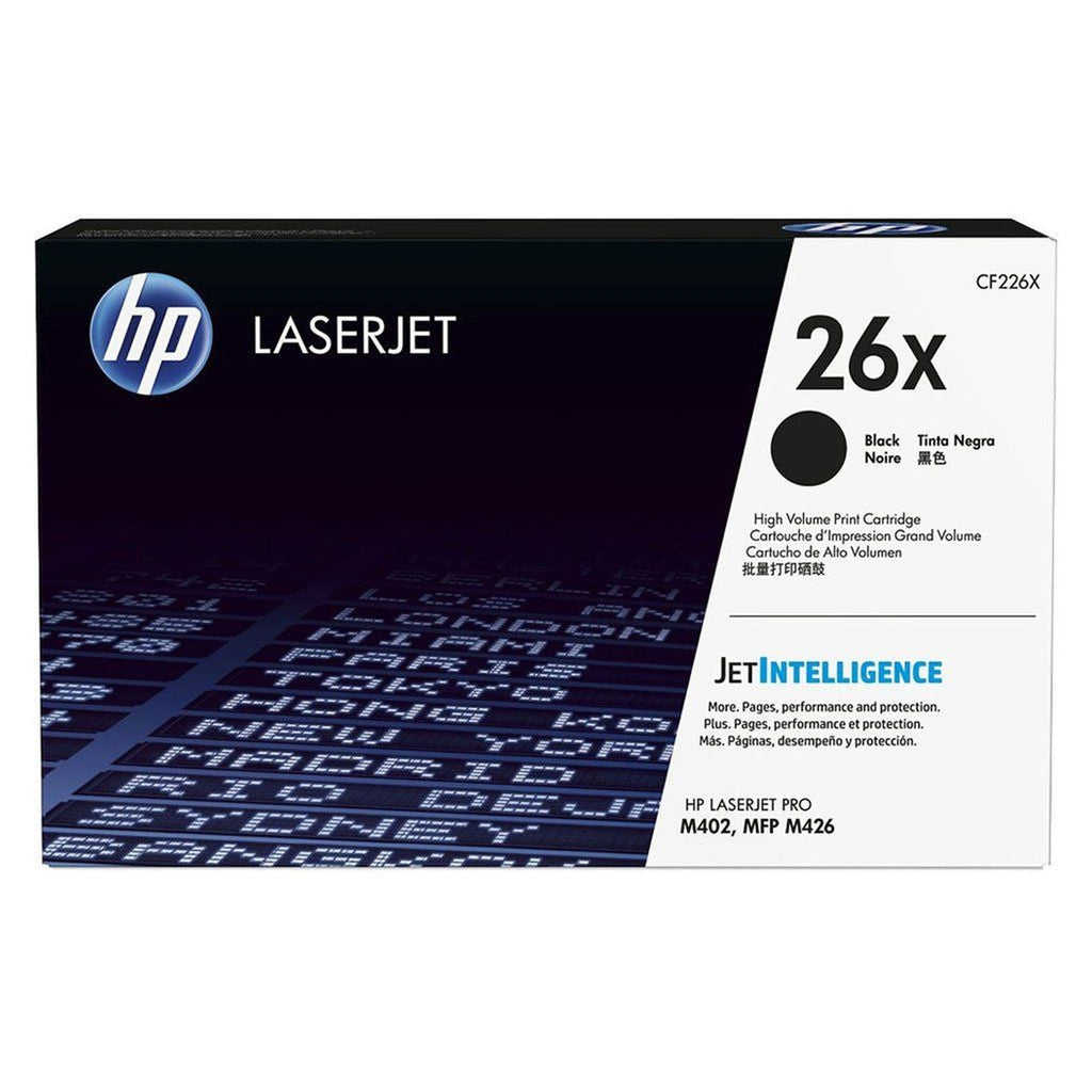 HP toner negro 26X CF226X 9000 págs