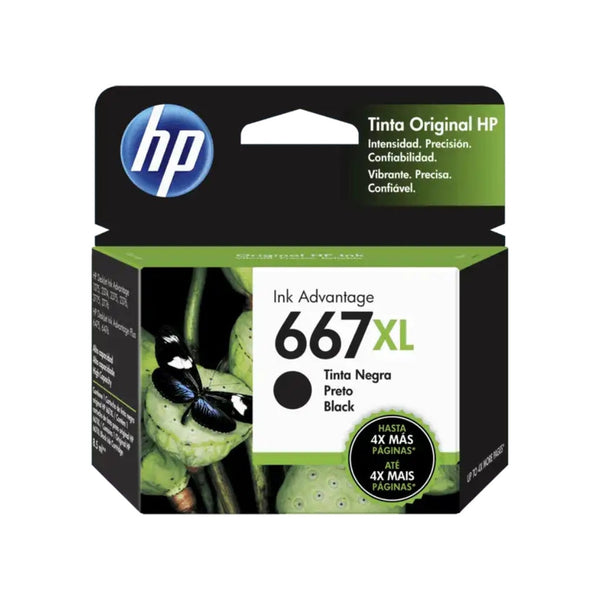 HP cartucho 667XL negro 3ym81al