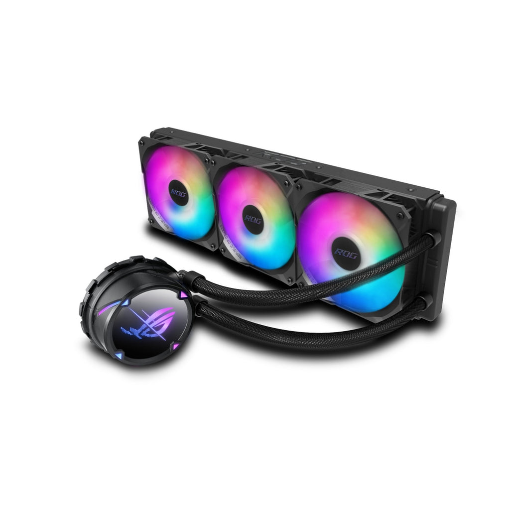 ENFRIAMIENTO LIQUIDO RGB ASUS ROG STRIX LC II 360 ARGB AIO 360MM 90RC00F1-M0AAY0 - NEGRO