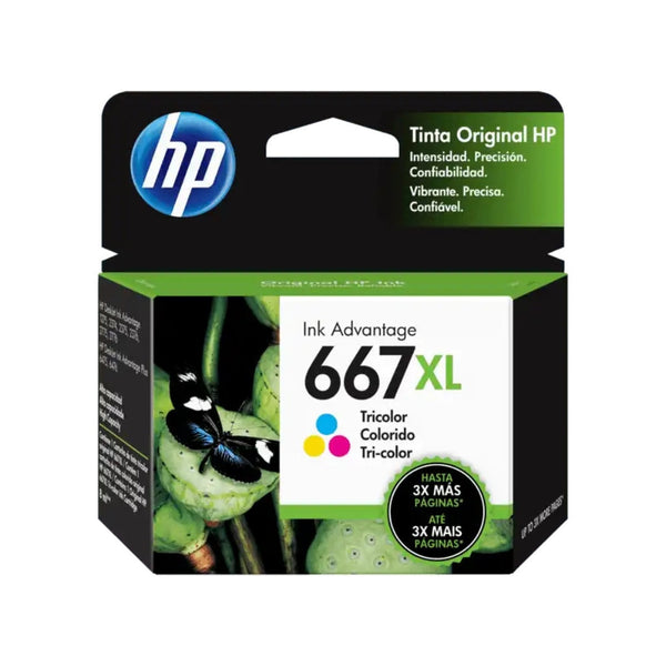 HP cartucho HP 667Xl color 3YM80Al