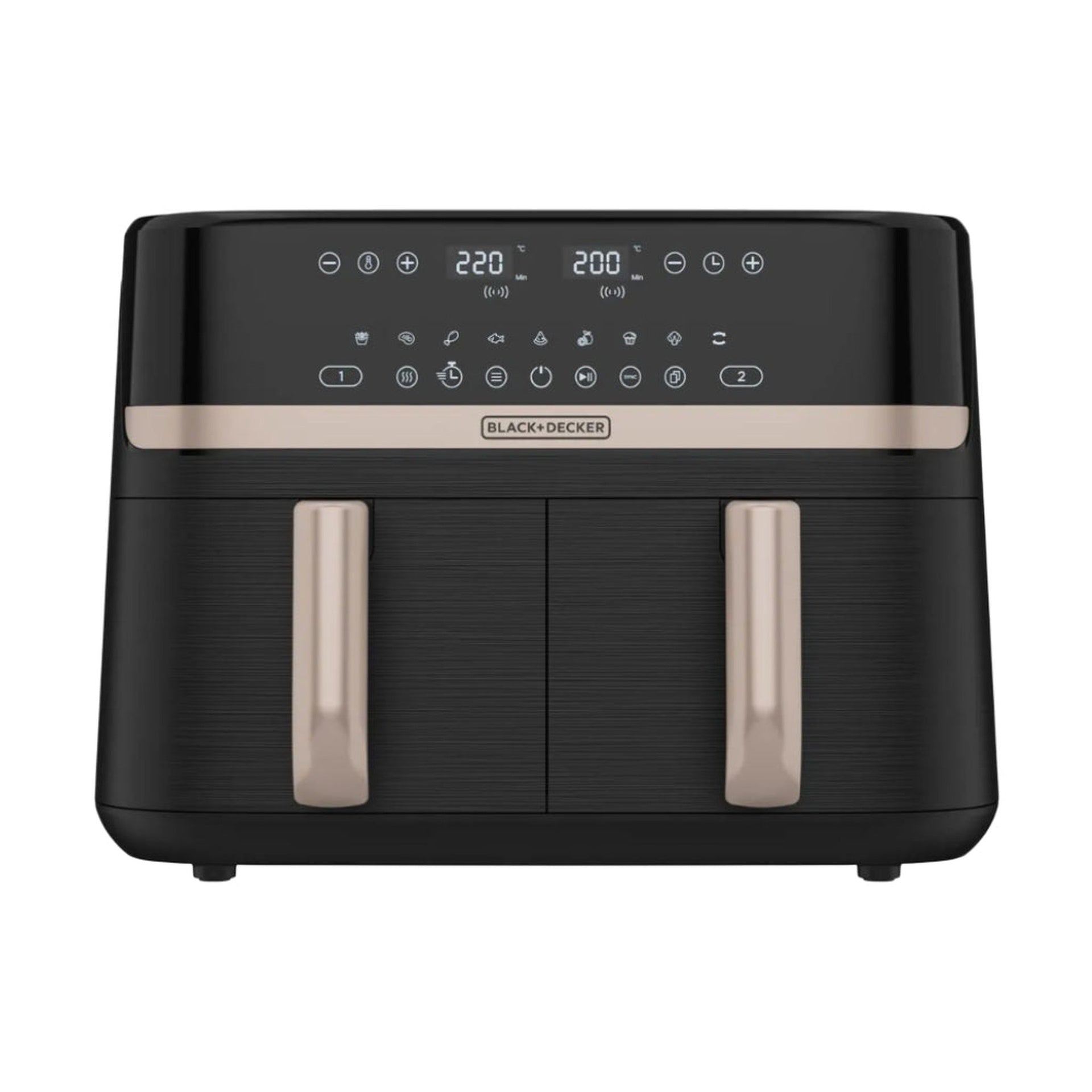 Black + decker freidora de aire purifry digital 9L negro