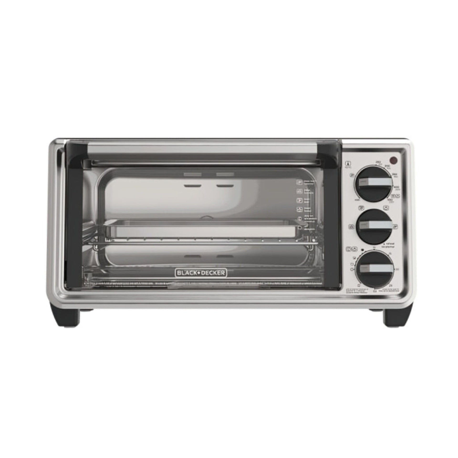 Black+Decker horno tostador 4 rebanadas convección TO4130-0SDLA Imagen principal del producto