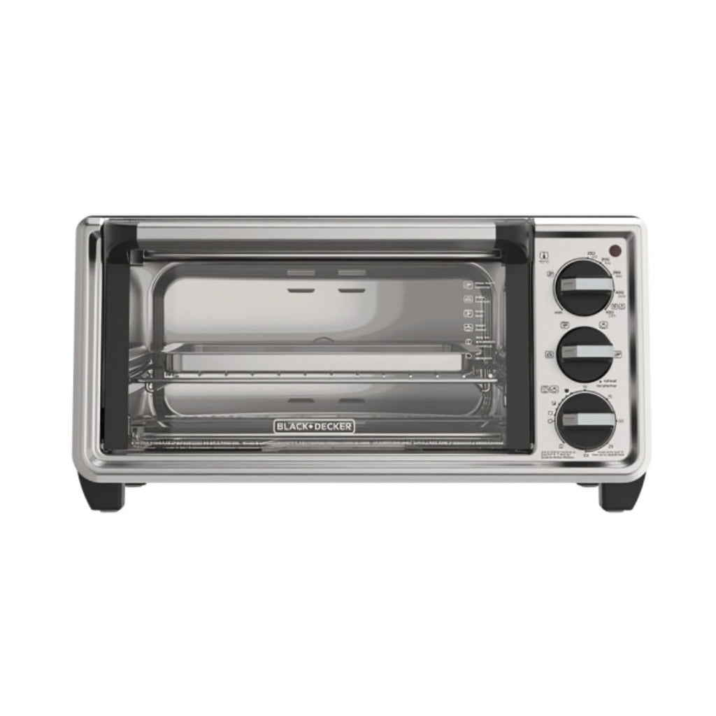 Black+Decker horno tostador 4 rebanadas convección TO4130-0SDLA