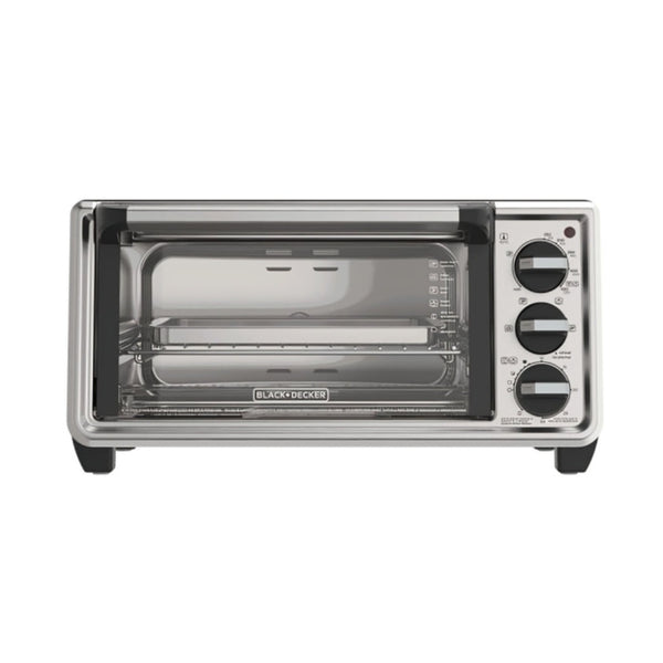 Black+Decker horno tostador 4 rebanadas convección TO4130-0SDLA