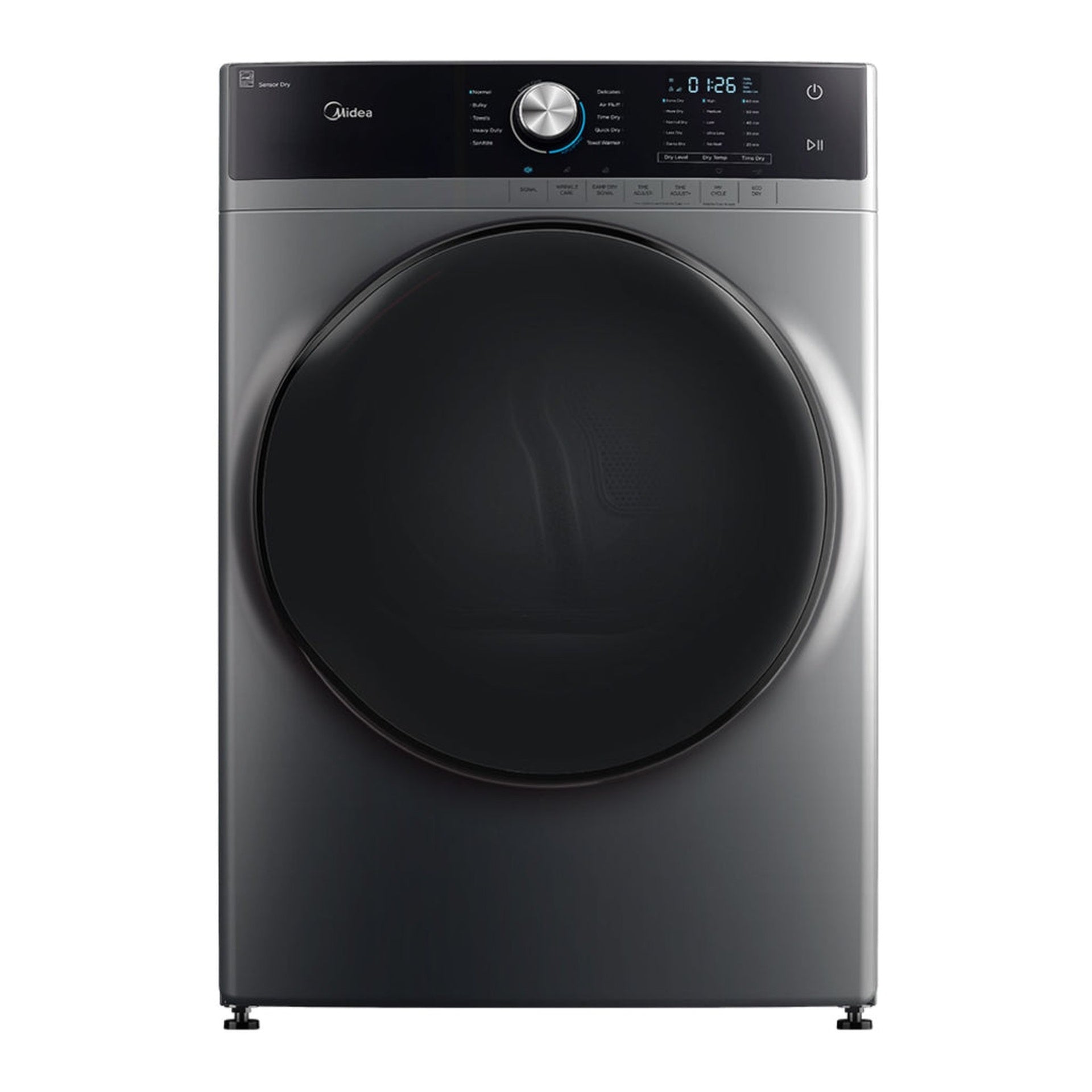 Midea secadora eléctrica carga frontal 21 kg silver MH04ED80 s-ca