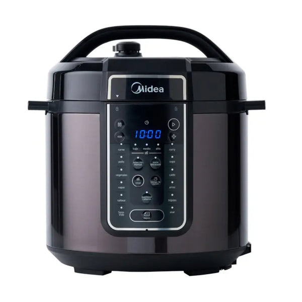 Midea olla presion electrica multifuncional digital 7L MPC6B2EBSS