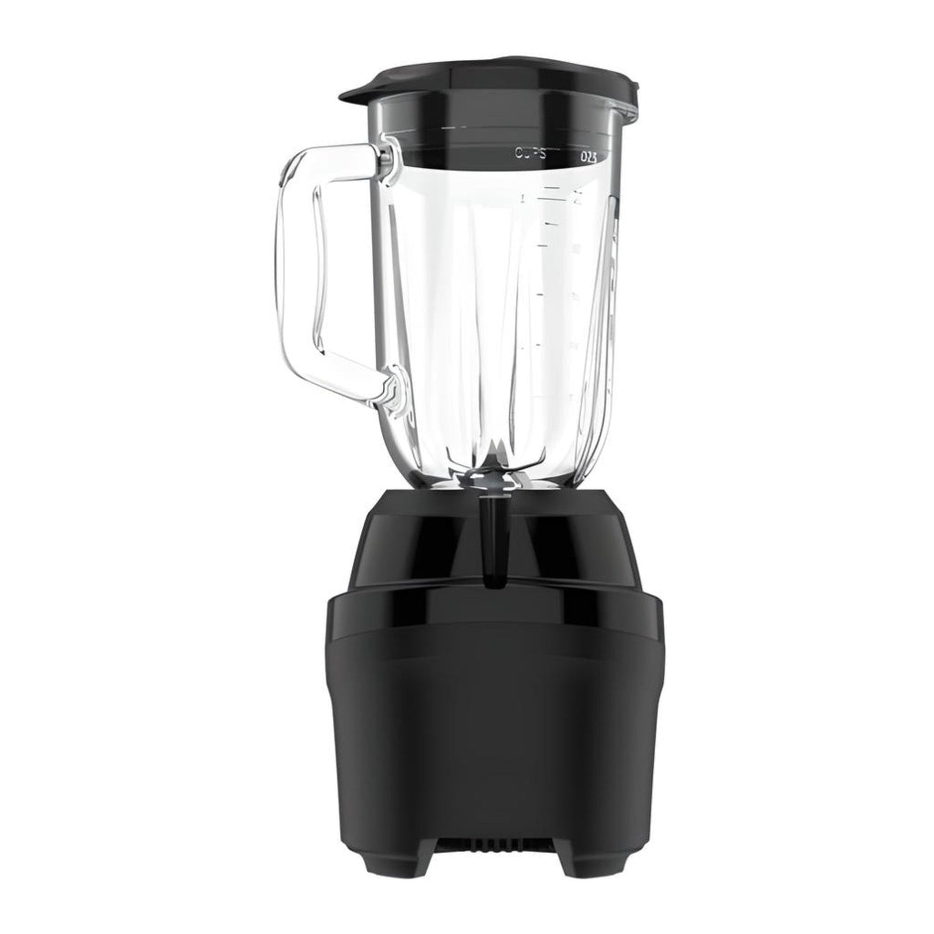 Black + Decker Licuadora Negra 700W, 8 Veloc Jarra de Vidrio 1.25L, Jarra de Plástico 1.65L BL0876-3BDLA