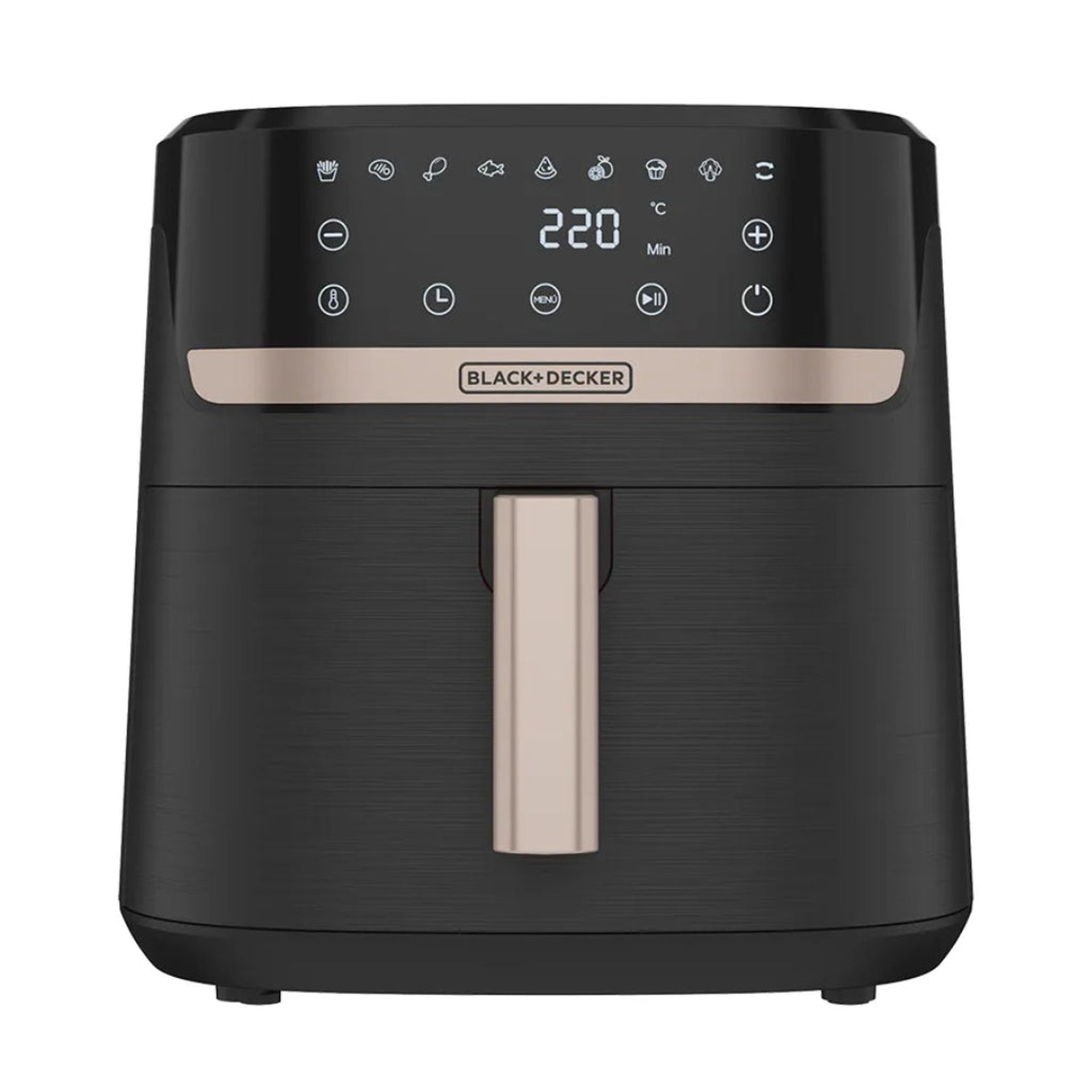 Black + Decker freidora de aire 8L purifry digital color negro - AFBD82-1BDLA