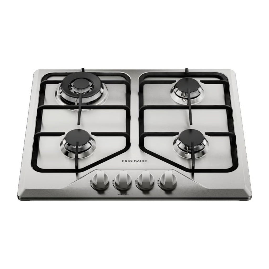 Frigidaire plantilla de gas 24" vidrio empotrable 4 quemadores FTGY24R0EMS
