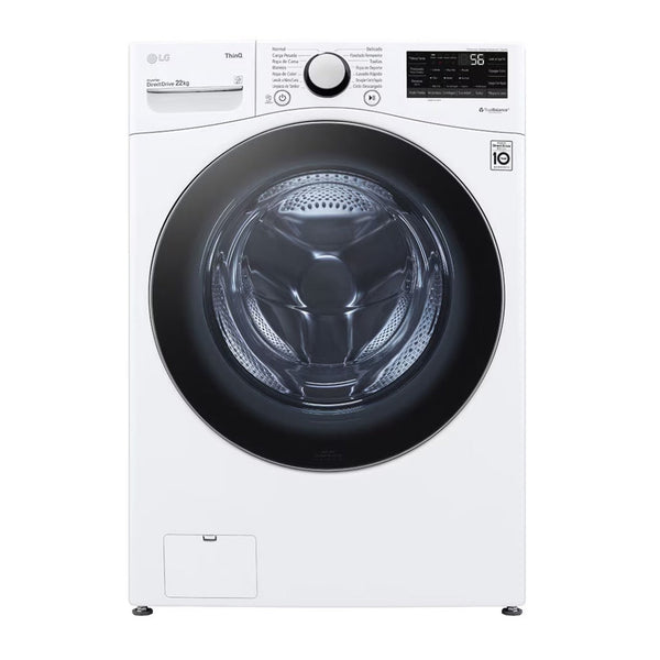LG Lavadora Front Loading 22 kg Blanca WM22WV26R