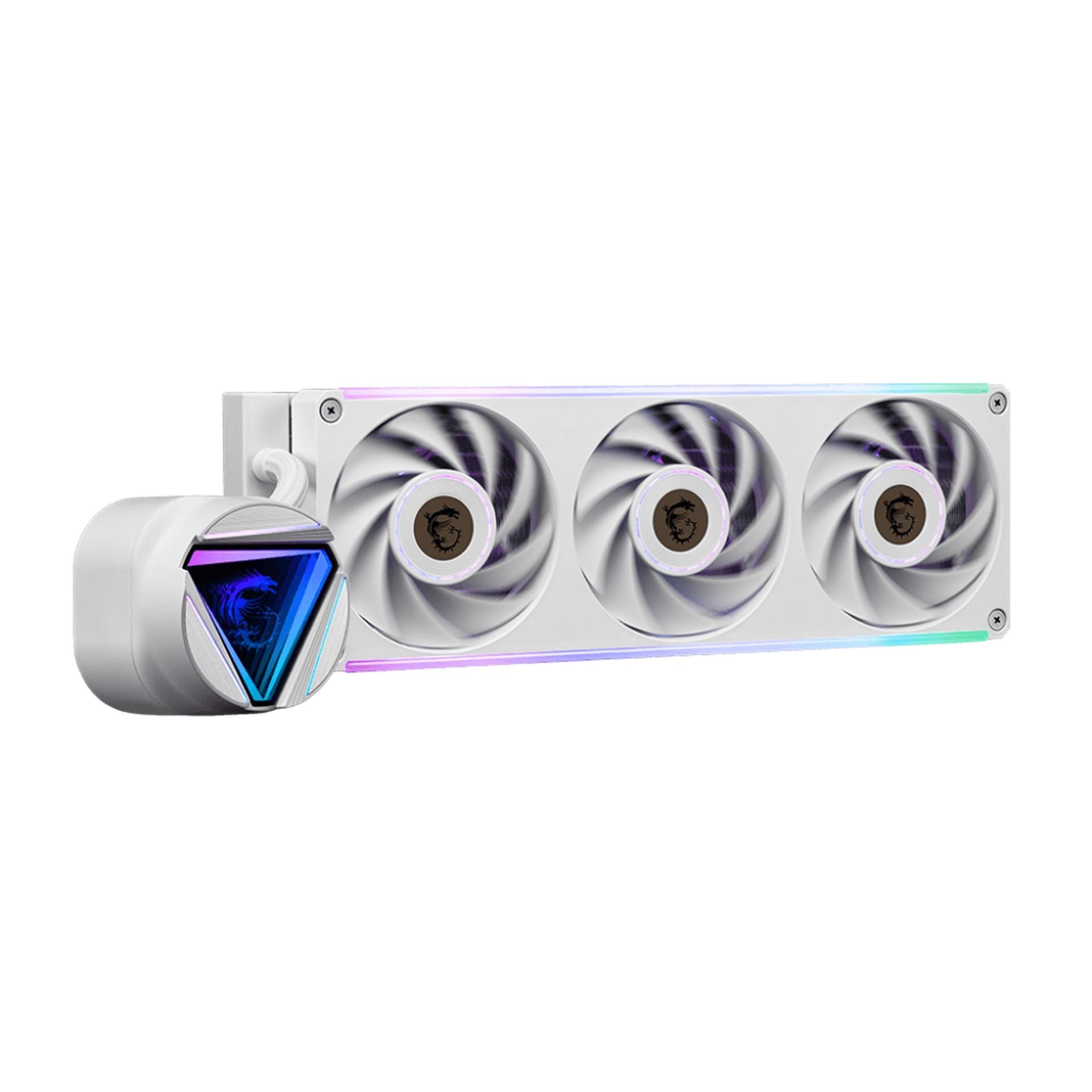 MSI mag coreliquid C360 V2 white aio 360 mm RGB Imagen secundaria del producto