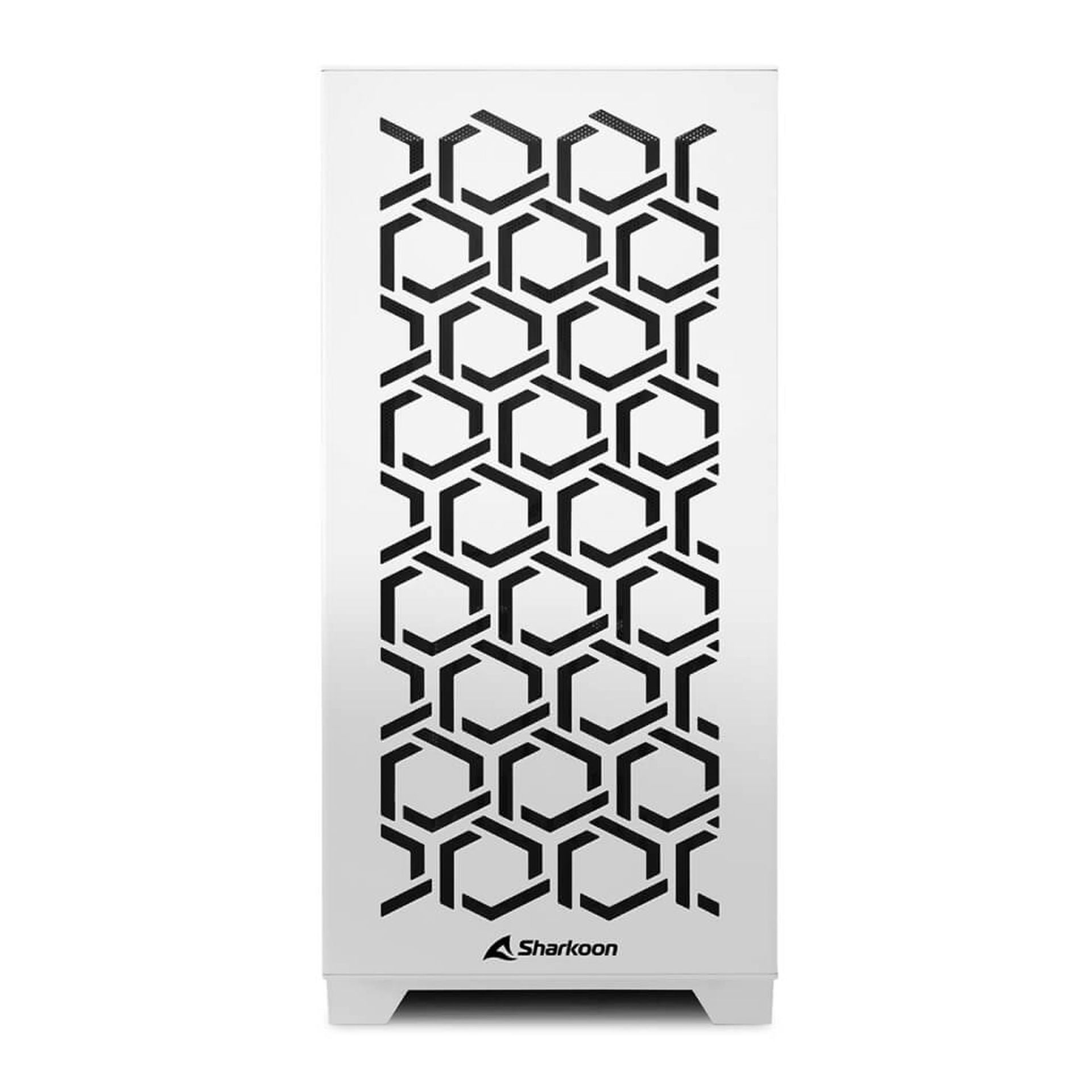 Case Sharkoon MS-Y1000 mini tower 1 ventilador de 80 mm y 3 de 120 mm con vidrio lateral y malla frontal 4044951035076 Imagen secundaria del producto