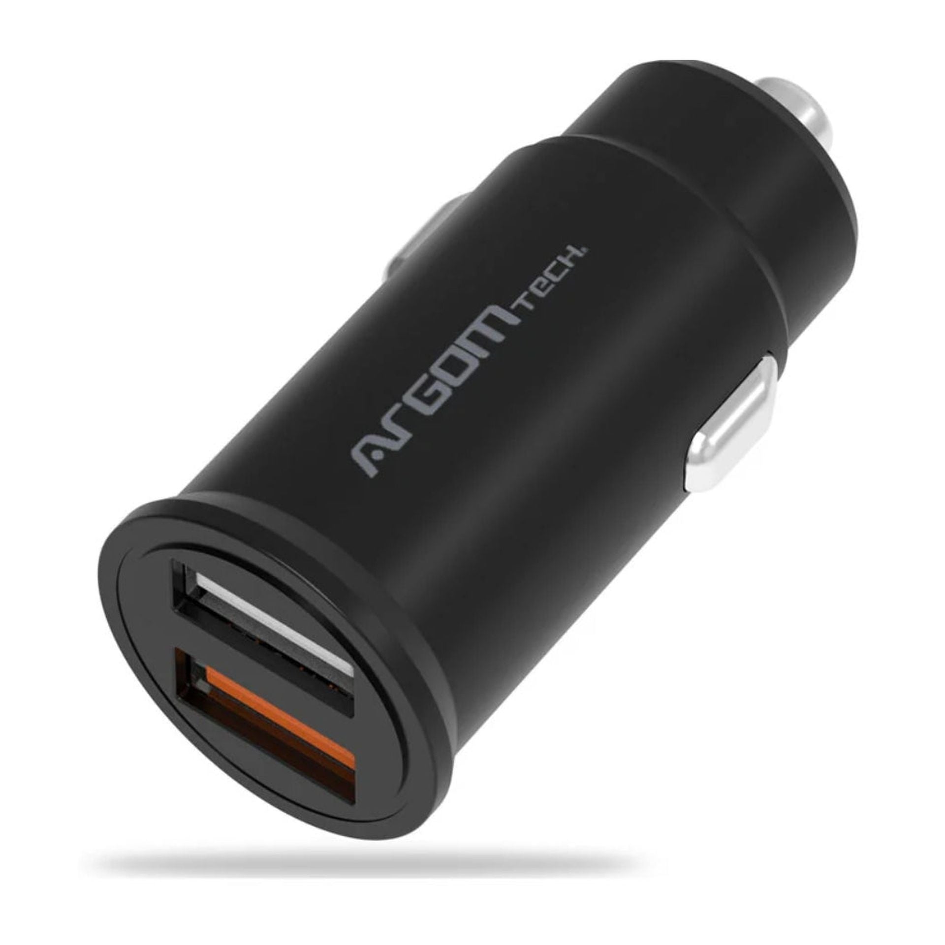 Cargador de auto Argom charge 30W 2-USB ports ARG-AC-0111BK Imagen secundaria del producto