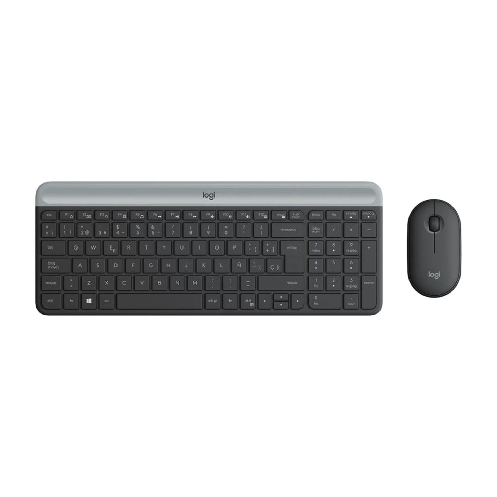 Teclado y mouse Logitech MK470 slim combo inalámbrico 2.4 GHz inglés 920-009437 Imagen secundaria del producto