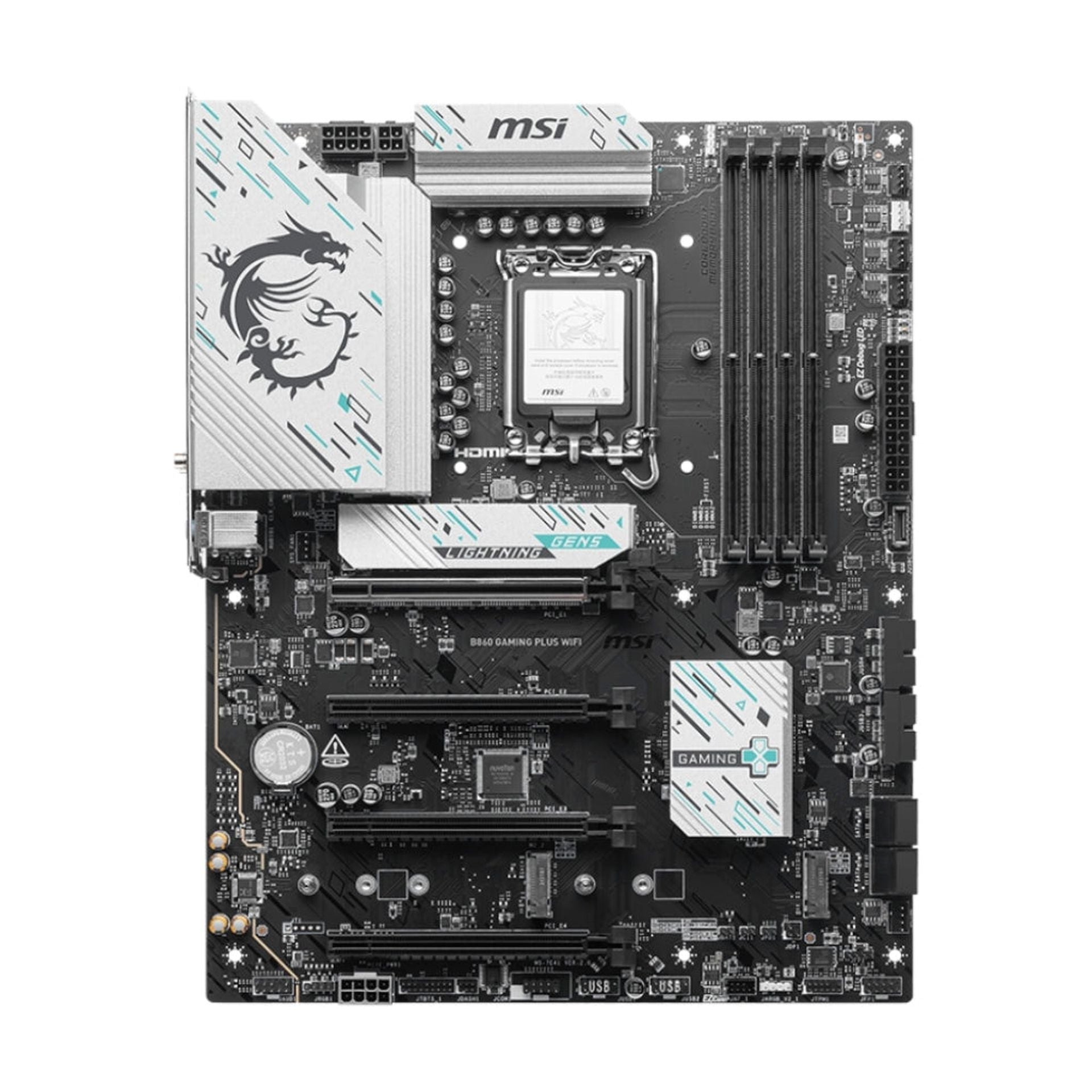 Repuesto tarjeta madre para MSI B860 gaming PLUS WIFI LGA1851 ATX DDR5 911-7E41-003 Imagen secundaria del producto