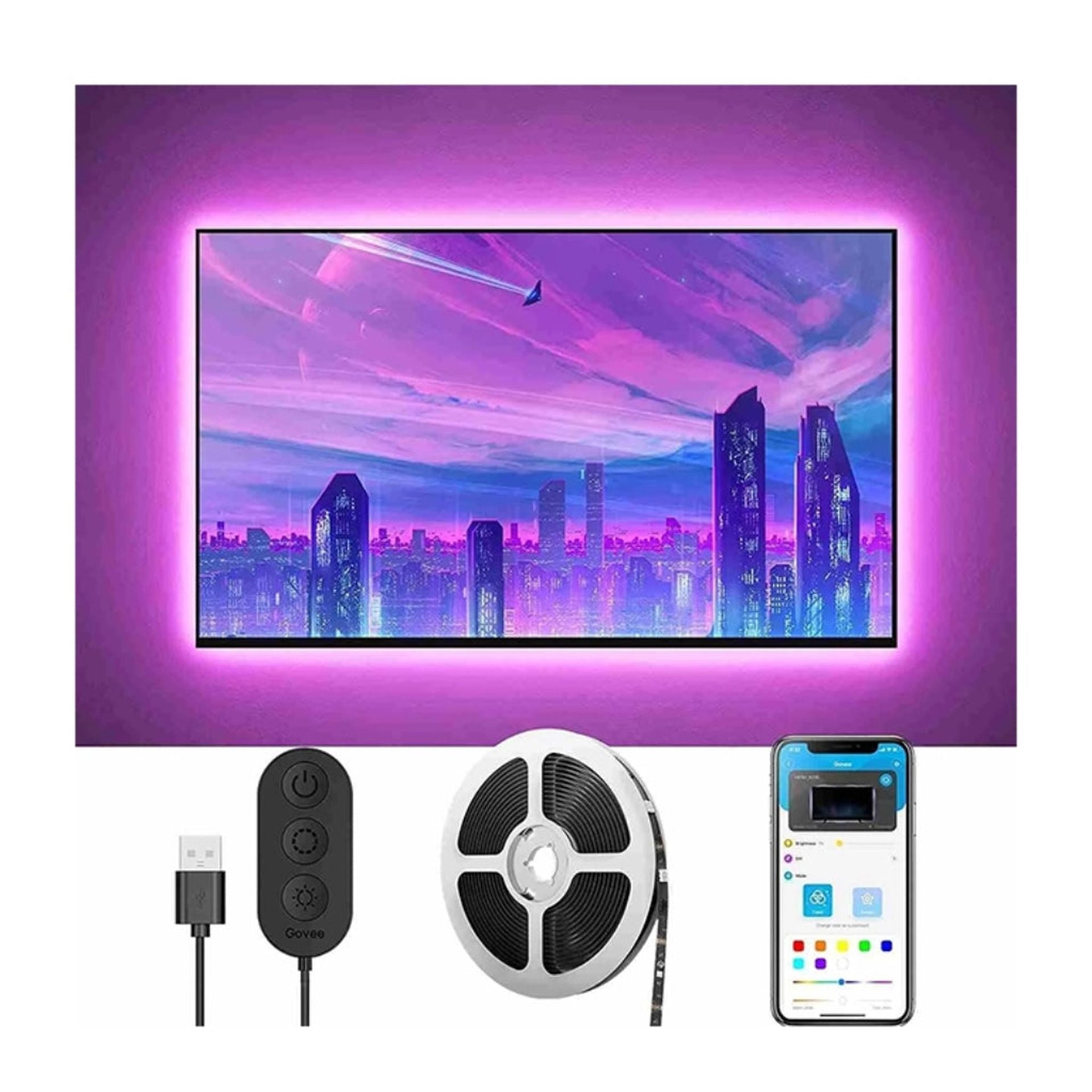 Govee luces LED tv backlight 46-60 pulgadas H6178 RGB Imagen secundaria del producto