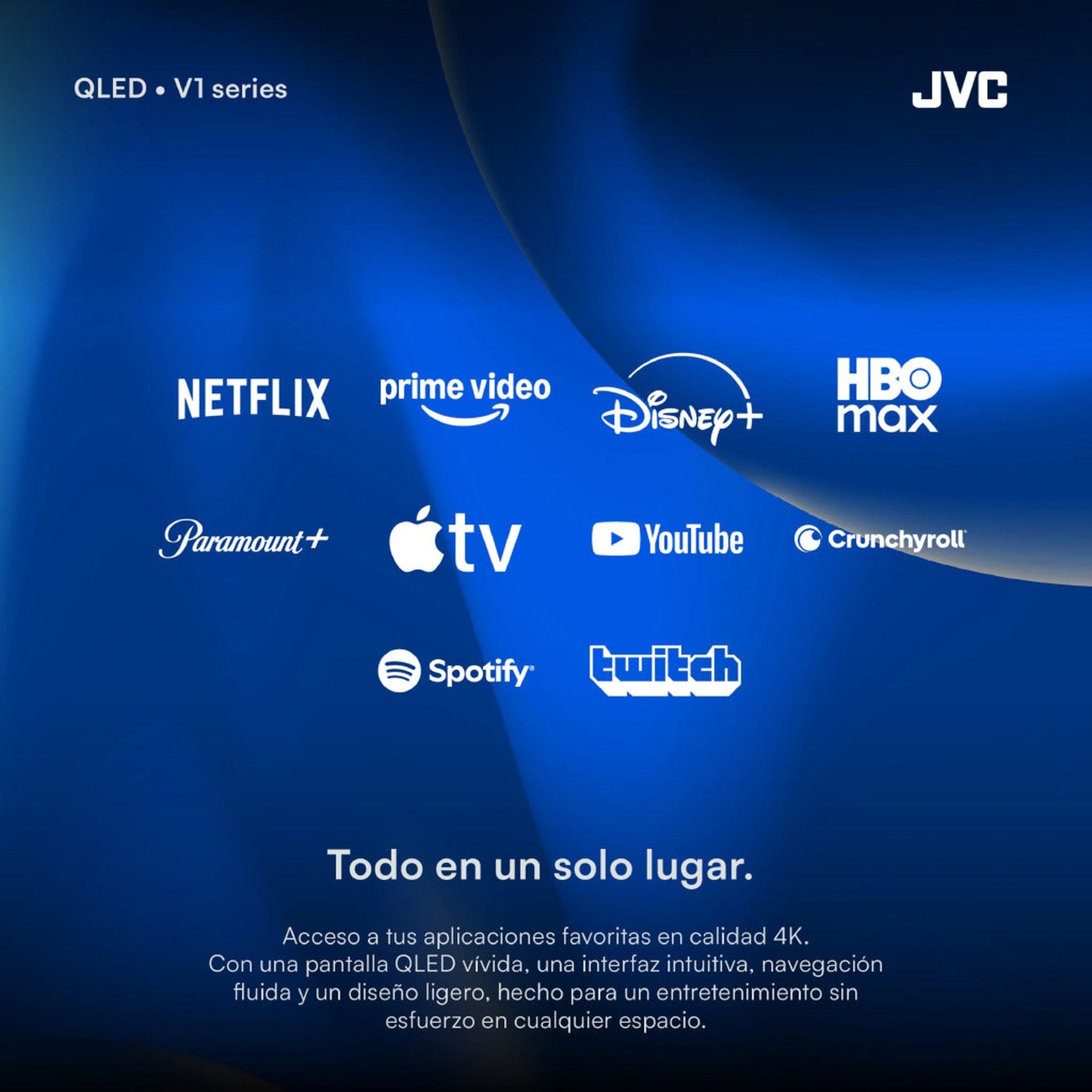 Pantalla Jvc 43 pulgadas QLED google 2K LT-43KM4584 Imagen secundaria del producto
