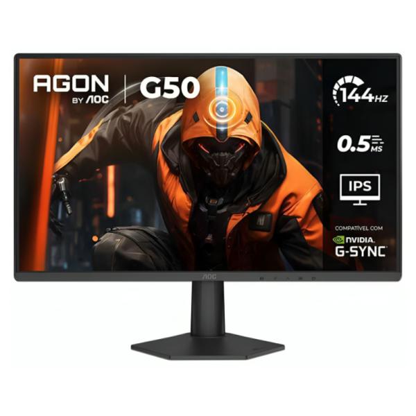 Monitor Aoc 24g50f 23.8" Plana Full HD 1920 X 1080 144 Hz LCD HDMI / Displayport - Negro