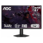 Monitor Aoc 27g50f 27" Plana Full HD 1920 X 1080 144 Hz LCD HDMI / Displayport / G-SYNC Compatible / Freesync - Negro