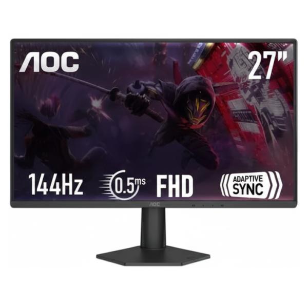 Monitor Aoc 27g50f 27" Plana Full HD 1920 X 1080 144 Hz LCD HDMI / Displayport / G-SYNC Compatible / Freesync - Negro