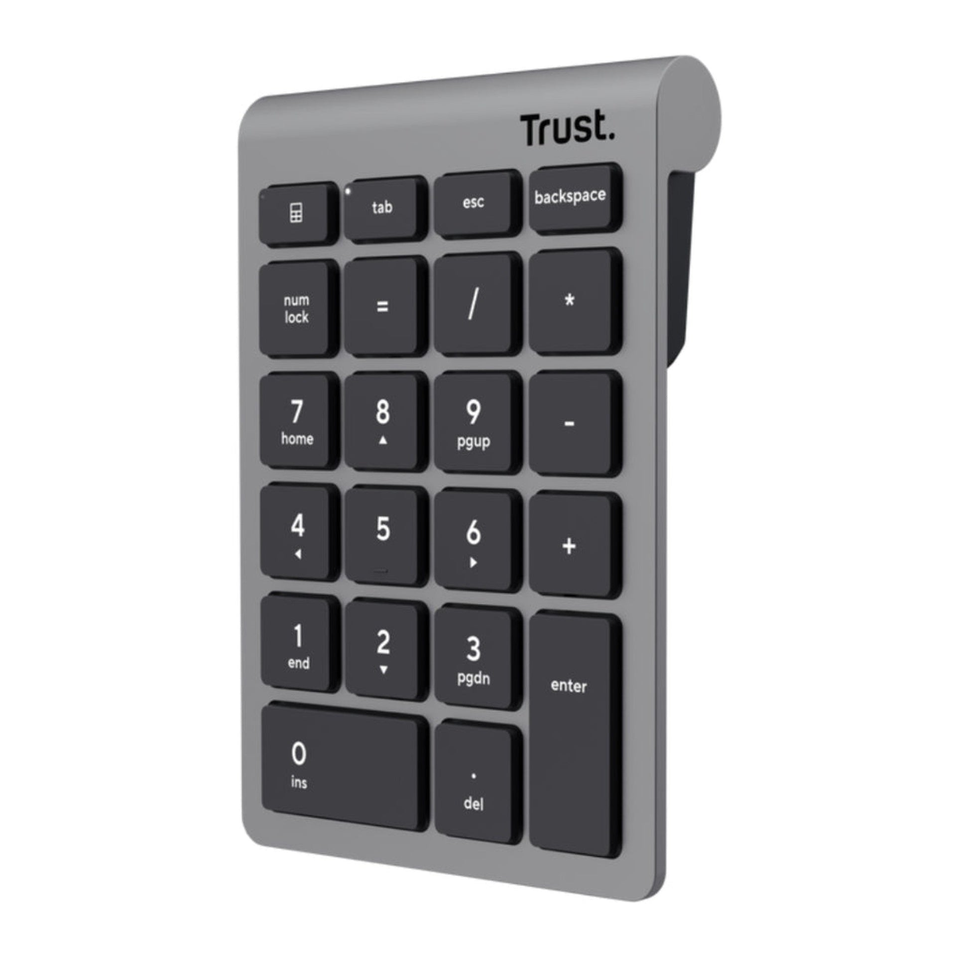 Trust Teclado Numerico Inalambrico Plata - 25709 Imagen principal del producto