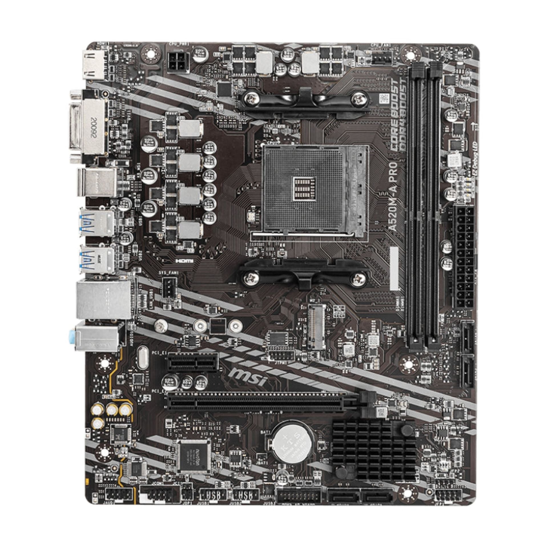 MSI A520M-A PRO motherboard micro ATX Imagen secundaria del producto