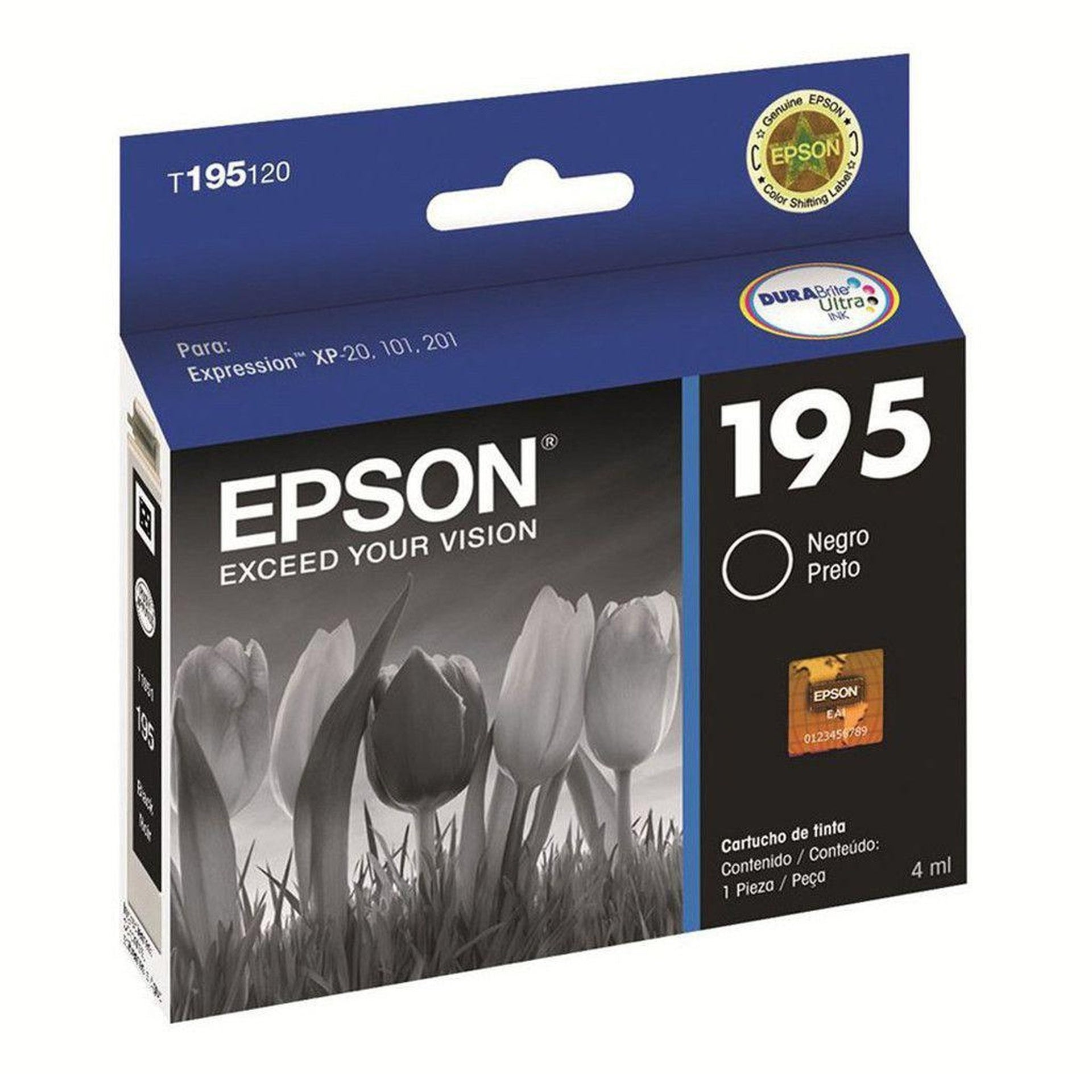 Epson T195 tinta negra 70 ml para expression xp Imagen principal del producto