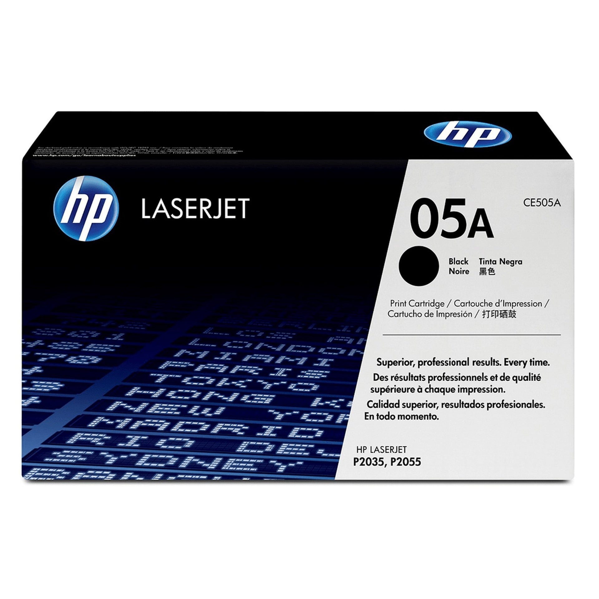 HP 05A cartucho toner negro laserjet CE505A Imagen principal del producto