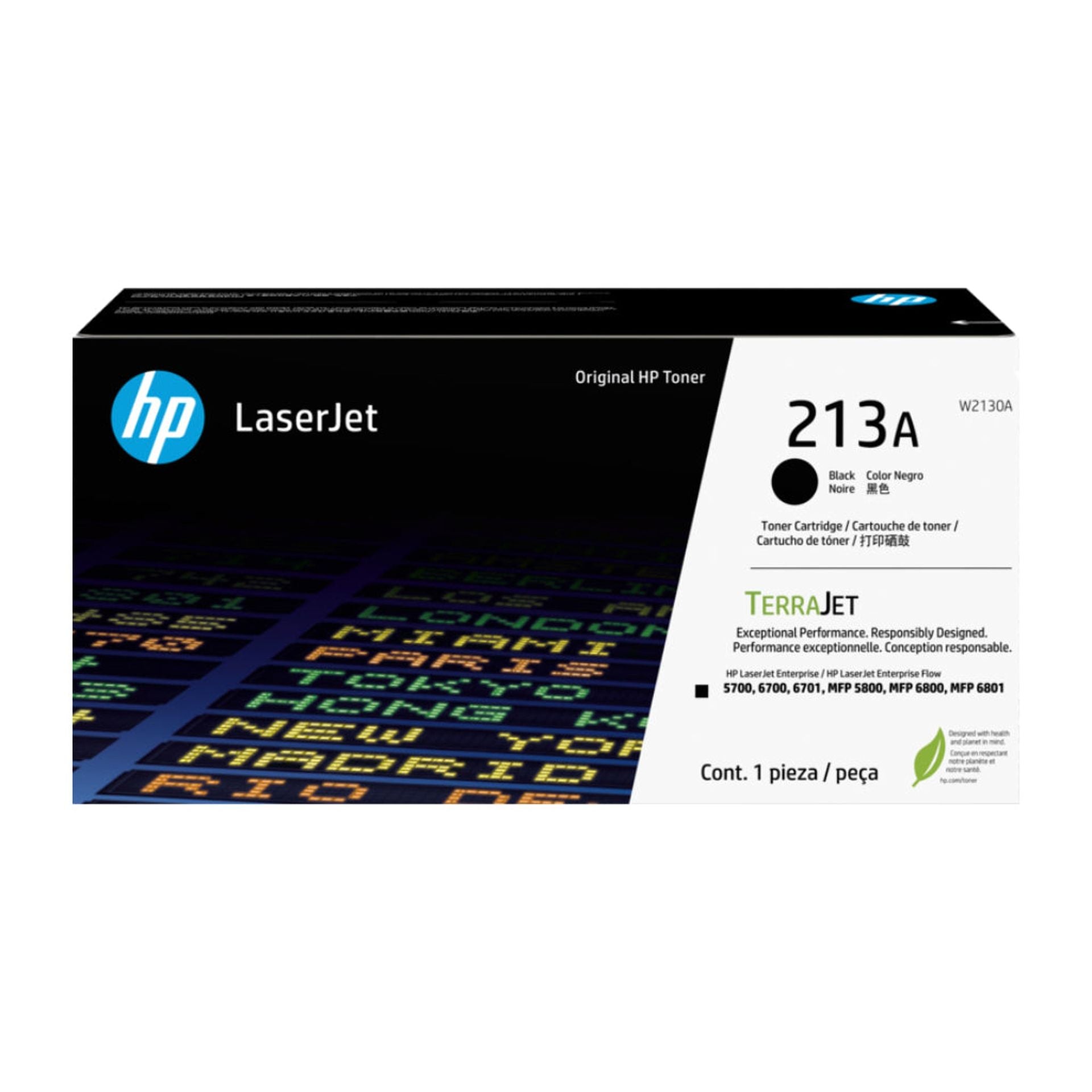 Impresora HP 213A cartucho toner negro laserjet W2130A Imagen secundaria del producto