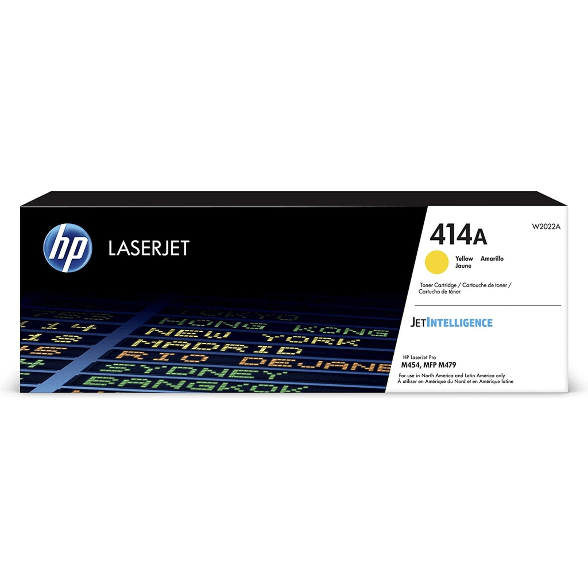 Cartucho toner HP 414A amarillo laserjet W2022A