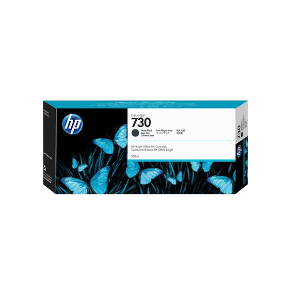 HP cartucho de tinta negro mate 300 ml 730 P2V71A