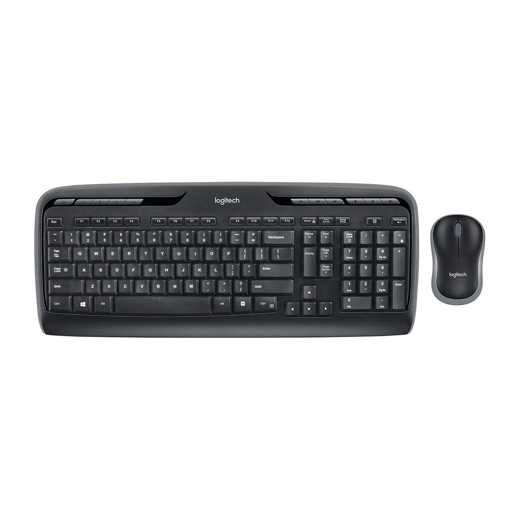 Logitech combo inalámbrico negro MK320