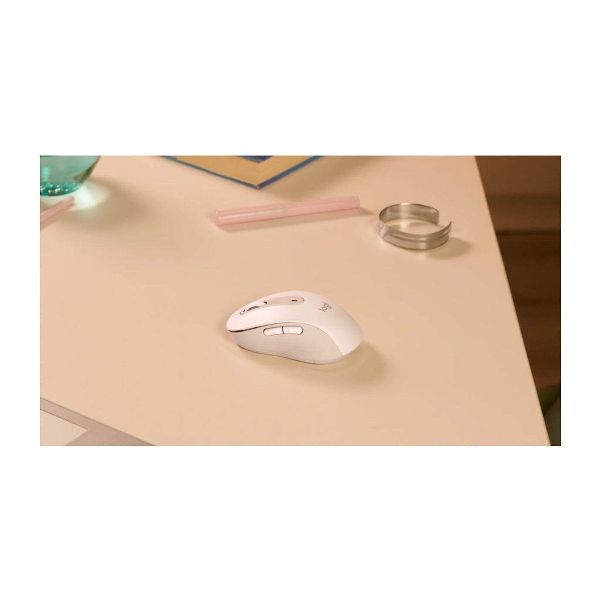 Logitech mouse inalámbrico blanco signature M650 Imagen principal del producto