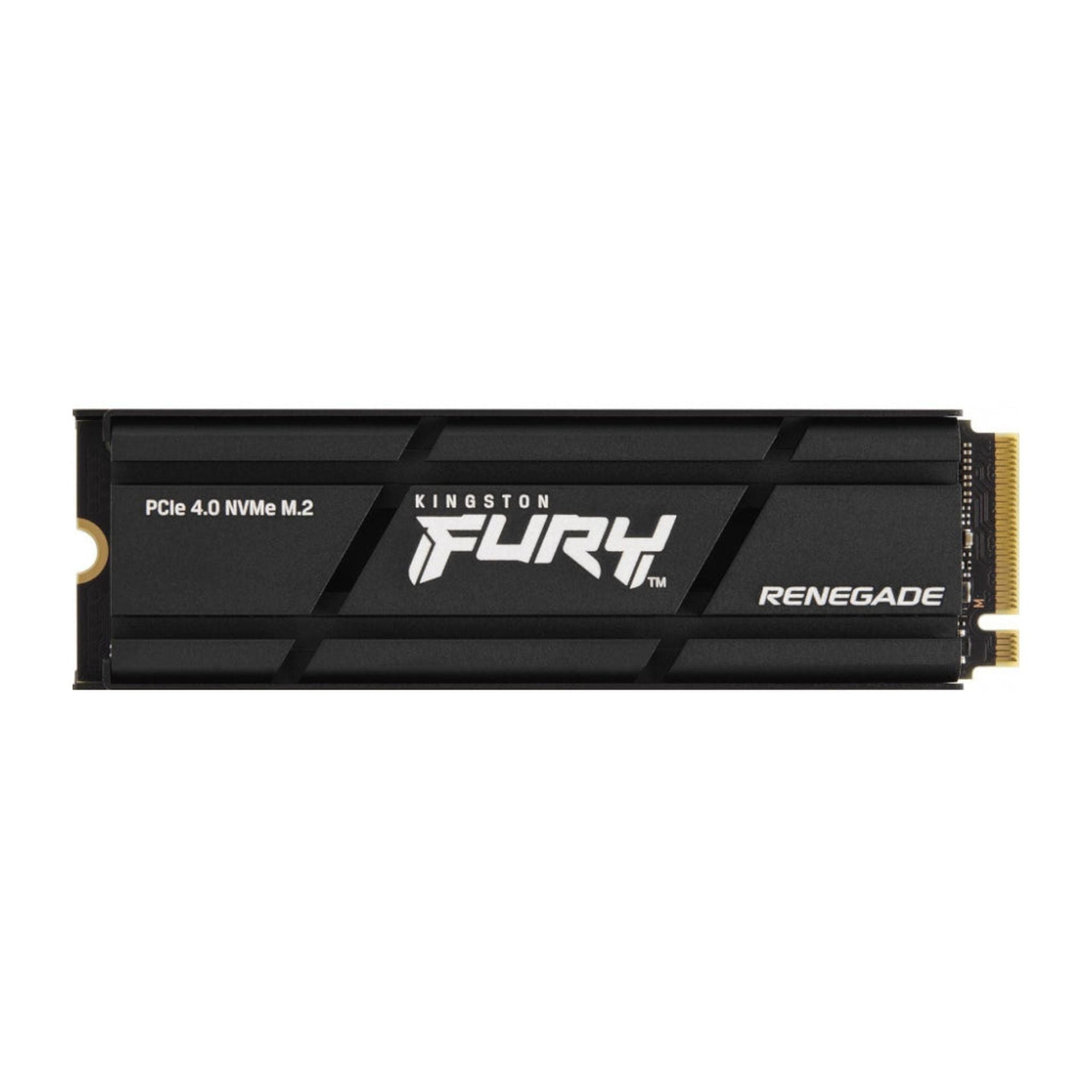 Disco SSD Kingston fury renegade 1TB PCIE 4.0 NVME Imagen secundaria del producto