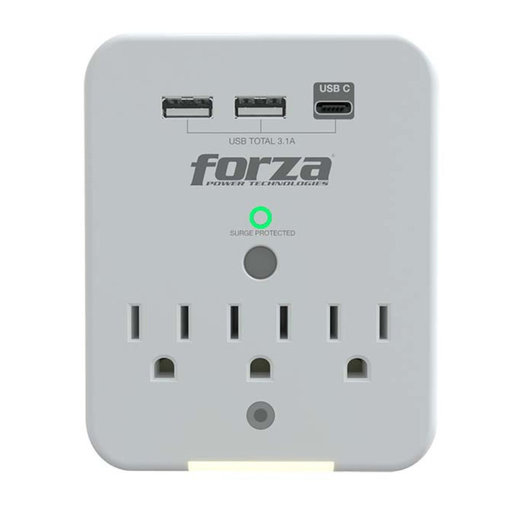 Forza Protector Pared FWT-331USBC 1875W