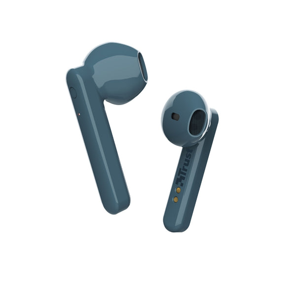 Trust Audífonos Bluetooth Wireless Azul Controles Táctiles - 23780