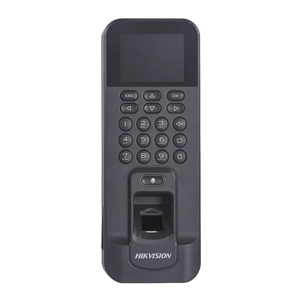 Hikvision Pro Series DS-K1T804AMF - Terminal de control de acceso con lector de huellas dactilares - cableado