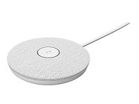 Logitech Rally Mic Pod - Micrófono - blanco Certificado por Skype, Certificado por Zoom, Cisco Webex Certified