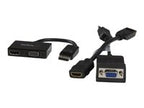 StarTech.com Adaptador DP a HDMI/VGA Viajes DP2HDVGA