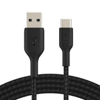 Belkin BoostCharge - Cable USB - 24 pin USB-C (M) a USB (M) 1 m - negro