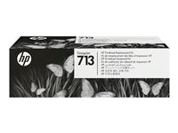 HP 713 - Paquete de 4 - amarillo, cián, magenta, negro pigmentado original - DesignJet