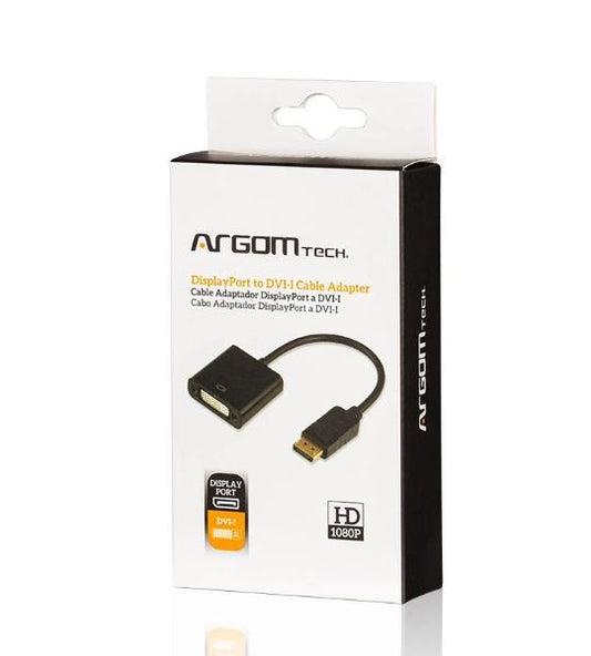 ADAPTADOR ARGOM DISPLAY PORT A DVI 6"/15CM ARG-CB-1322