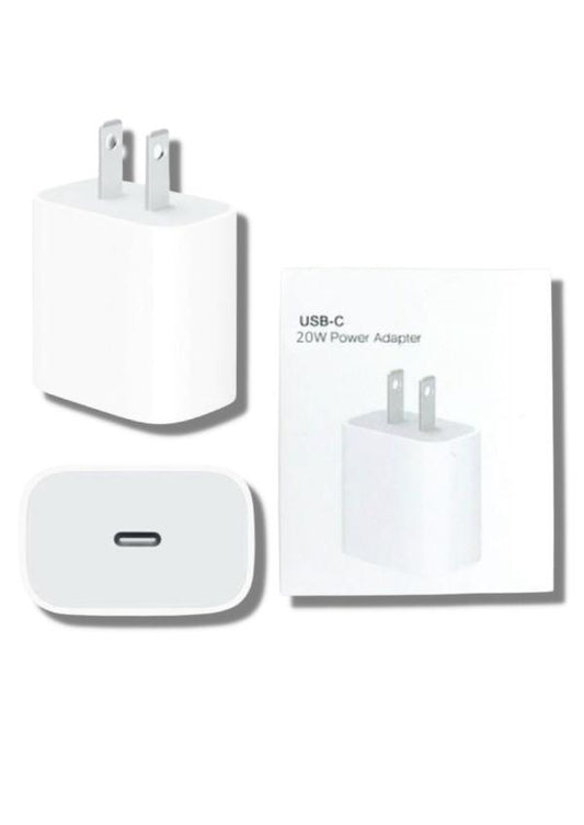 Cargador Apple Tipo C 20W Blanco