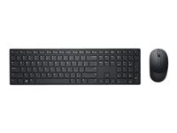 Dell Pro Keyboard and Mouse KM5221W - Juego de teclado y ratón - inalámbrico 2.4 GHz - QWERTY - EE. UU.