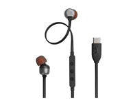 JBL TUNE 310C - Auriculares internos con micro - en oreja cableado - USB-C - negro