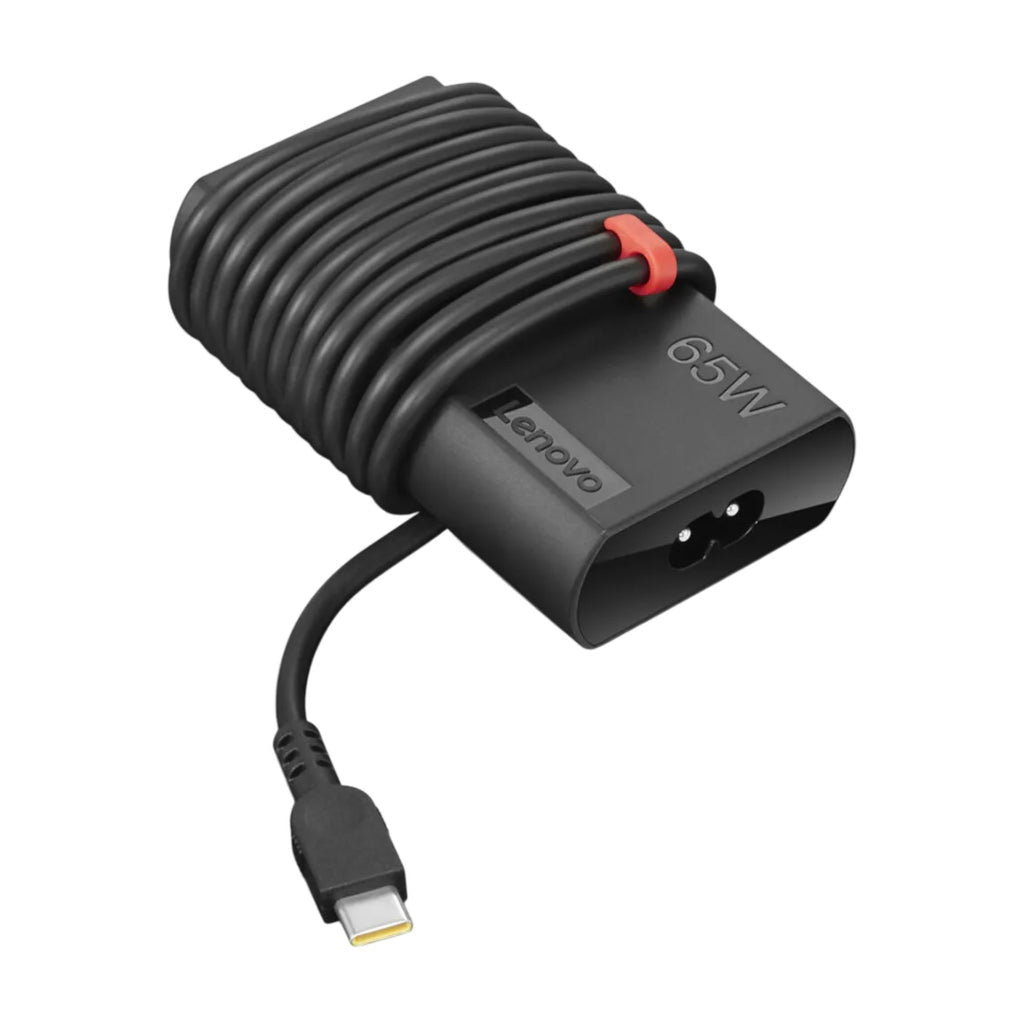 Lenovo 65W Slim AC Adapter (USB Type-C) - Adaptador de corriente - CA 90-265 V 65 vatios - negro