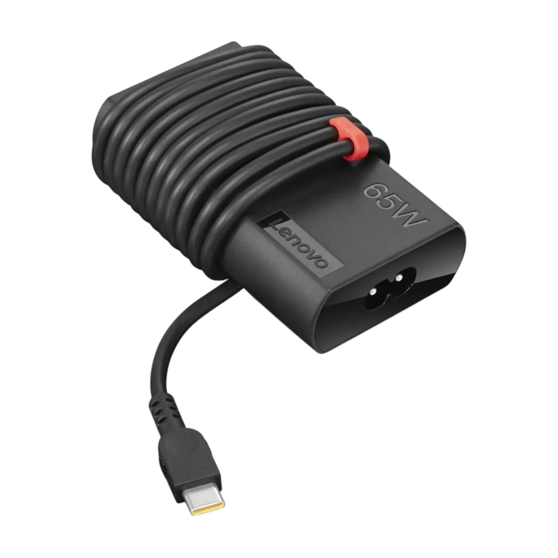 Lenovo 65W Slim AC Adapter (USB Type-C) - Adaptador de corriente - CA 90-265 V 65 vatios - negro